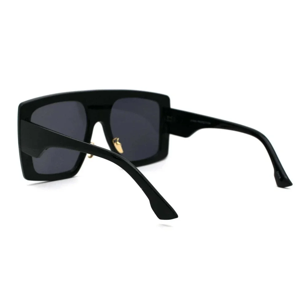 Oversized‎ Square Sunglasses Women Men Fashion Trendy Bold Frame Shades Hip Hop